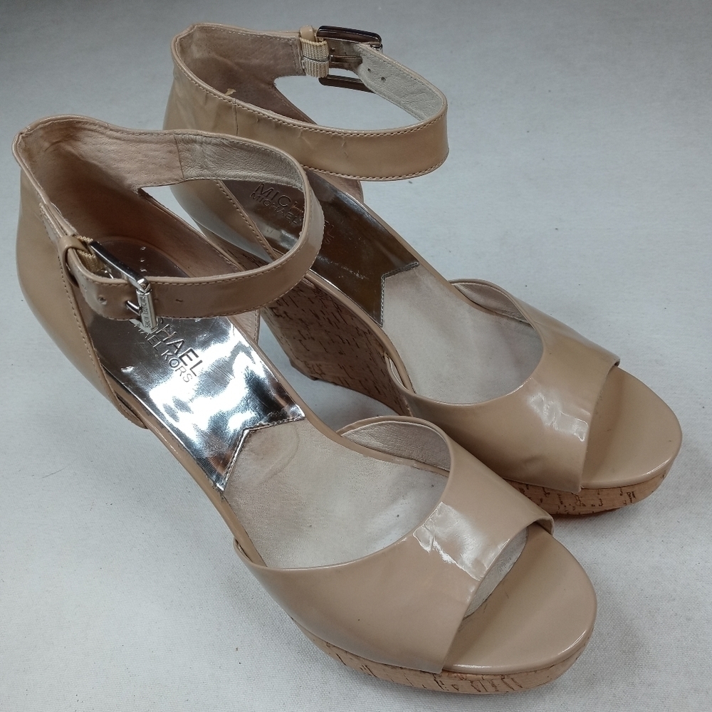 Michael Michael Kors women's "Ariana" cork platfor